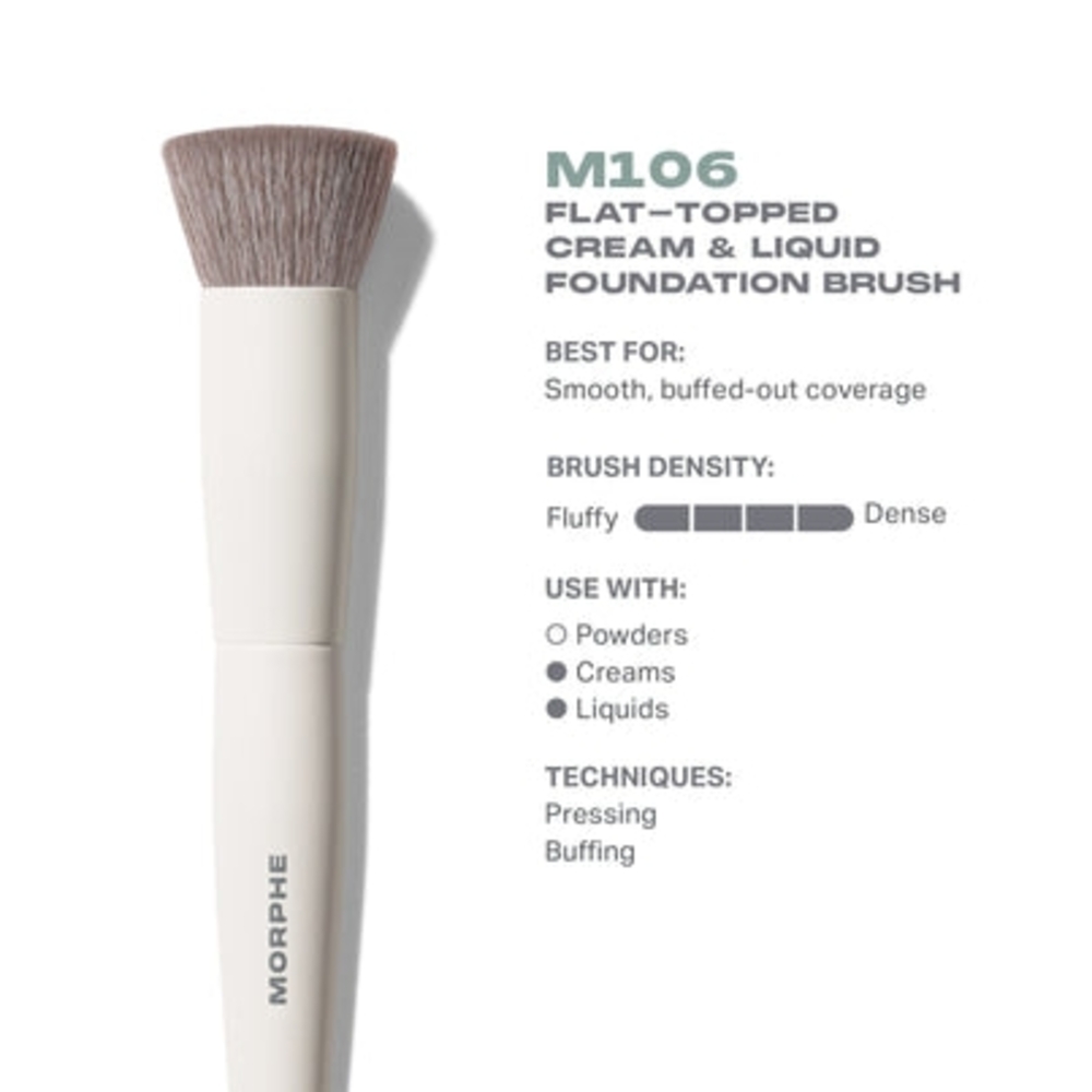 Morphe Foundation Flat-topped Brush for Cream And Liquid